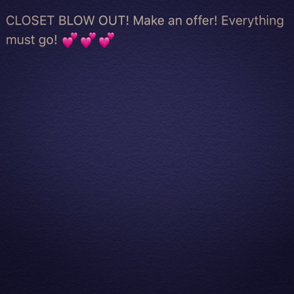 Please make an offer!
